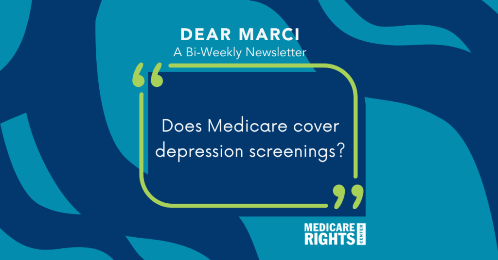 Does Medicare cover depression screening?